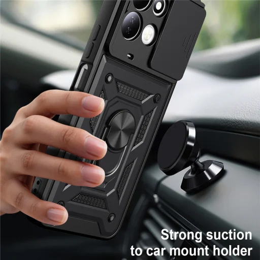  Xiaomi Redmi 17 4G / Redmi 17 5G rózsaarany Techsuit CamShield Series tok - 6