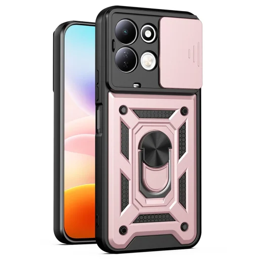 Xiaomi Redmi 17 4G / Redmi 17 5G ružovozlaté puzdro Techsuit CamShield Series - 1