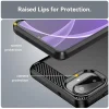  Samsung Galaxy A08 4G / A07 5G Techsuit Carbon Silicone ütésálló tok, fekete thumbnail