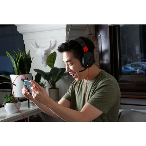 Turtle Beach Recon 70N káblové slúchadlá s mikrofónom, červeno-čierne - 5