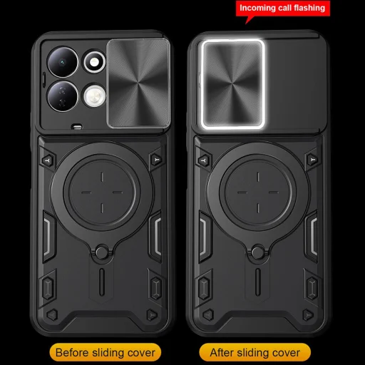  Xiaomi Redmi 17 4G / Redmi 17 5G rózsaarany Techsuit CamGuard Pro tok - 5