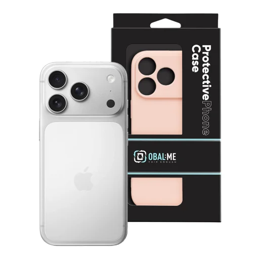 Apple iPhone 17 Pro púdrová ružová OBAL:ME Glossy puzdro - 7