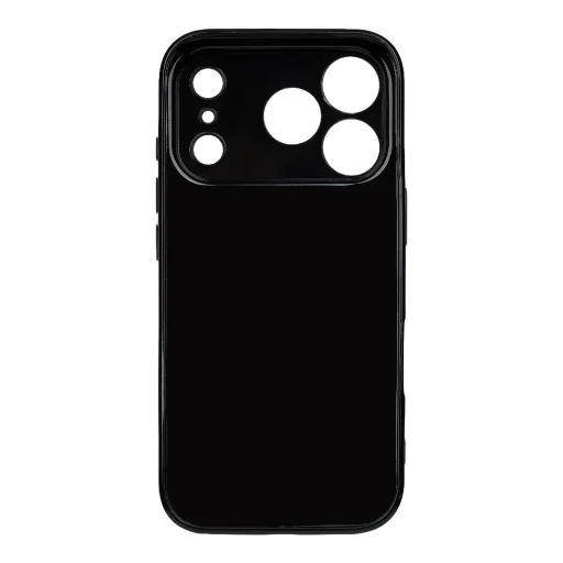 Apple iPhone 17 Pro OBAL:ME Glossy lesklý kryt, čierny - 4