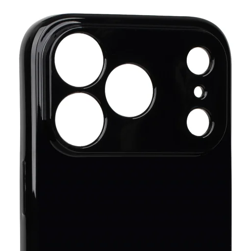 Apple iPhone 17 Pro OBAL:ME Glossy lesklý kryt, čierny - 6