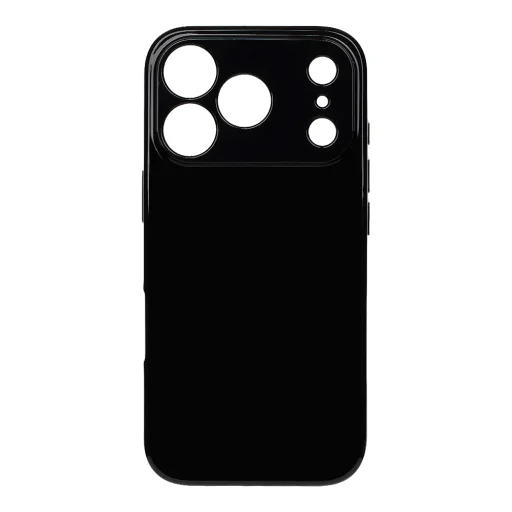 Apple iPhone 17 Pro OBAL:ME Glossy lesklý kryt, čierny - 2