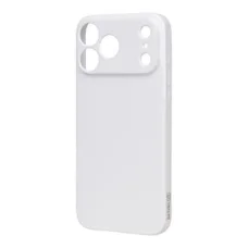 OBAL:ME Glossy tenký kryt pre Apple iPhone 17 Pro Max, biely