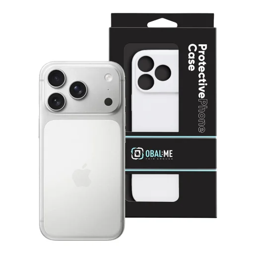 OBAL:ME Glossy tenký kryt pre Apple iPhone 17 Pro Max, biely - 7