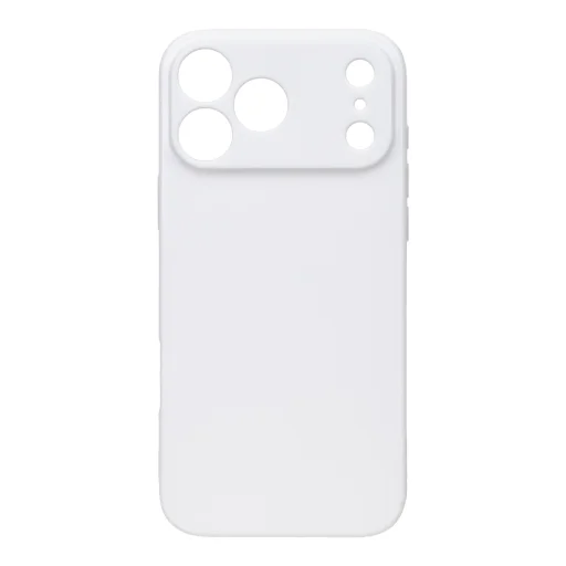 OBAL:ME Glossy tenký kryt pre Apple iPhone 17 Pro Max, biely - 2