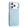 iPhone 18 Pro modrý Lacoste Petit Pique embosovaný PVC MagSafe kryt thumbnail