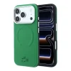 iPhone 18 Pro estragónovo zelené Lacoste Petit Pique embosované PVC MagSafe puzdro thumbnail