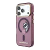 Bordové puzdro Karl Lagerfeld IML Choupette Peekaboo MagSafe pre iPhone 18 Pro thumbnail