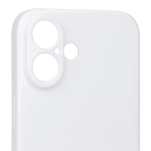  Apple iPhone 16 fehér OBAL:ME fényes tok - 6