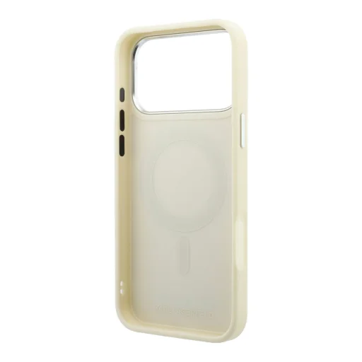  iPhone 18 Pro tok Karl Lagerfeld Saffiano mintázattal, MagSafe-funkcióval és forgatható támasztékkal – bézs - 6