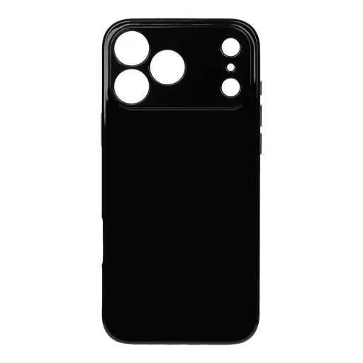 Apple iPhone 17 Pro Max čierne puzdro OBAL:ME Glossy - 2