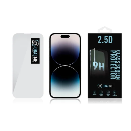  Apple iPhone 14 Pro átlátszó OBAL:ME 2.5D edzett üveg kijelzővédő - 3