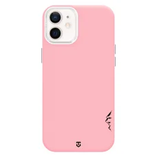  Apple iPhone 12/12 Pro tok – Tactical MagForce Velvet Smoothie 2.0, rózsaszín párduc mintával