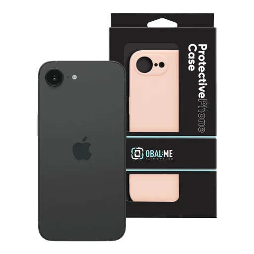 Apple iPhone 16e/17e svetloružové puzdro OBAL:ME Glossy - 7