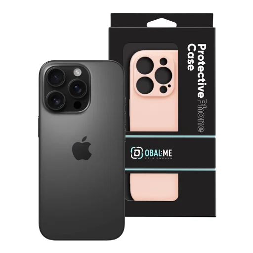  Apple iPhone 16 Pro púderrózsaszín OBAL:ME fényes tok - 7
