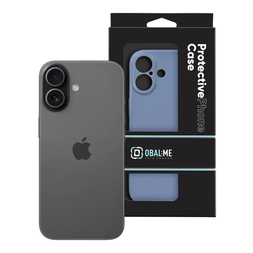 Apple iPhone 17 svetlofialovomodrý OBAL:ME lesklý kryt - 7