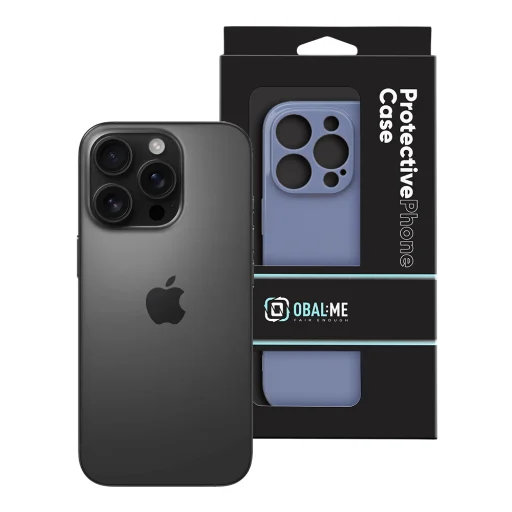  Apple iPhone 16 Pro meténgkék OBAL:ME fényes tok - 7