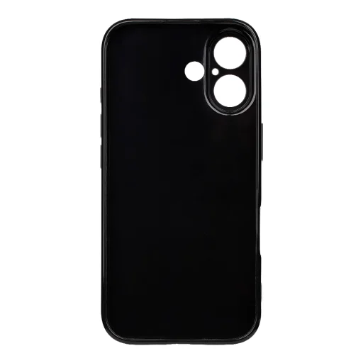 Apple iPhone 16 čierne lesklé puzdro OBAL:ME Glossy - 4