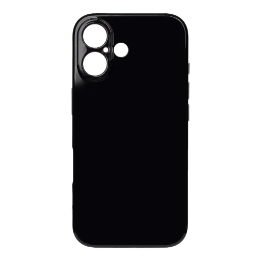  Apple iPhone 16 fekete OBAL:ME Glossy fényes tok - 2