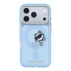 iPhone 18 Pro Max Karl Lagerfeld IML Choupette Peekaboo MagSafe zadný kryt, modrý thumbnail