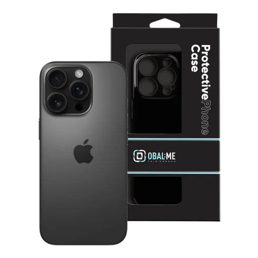  Apple iPhone 16 Pro fekete OBAL:ME Glossy tok - 7