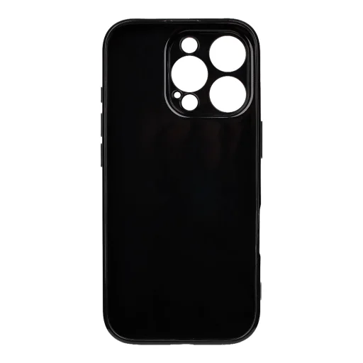 Apple iPhone 16 Pro čierne puzdro OBAL:ME Glossy - 4