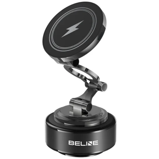 Beline Vacuum Charging Holder magnetický držiak na telefón do auta s 15 W bezdrôtovým nabíjaním, čierny - 3