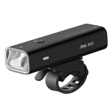 Rockbros RHL400 predné svetlo na bicykel, 400 lm, USB-C, čierne