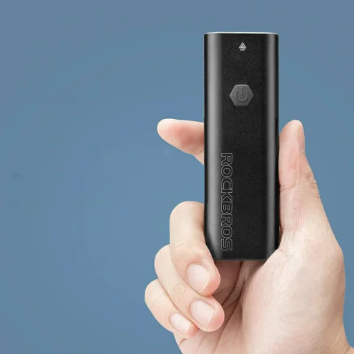 Rockbros RHL400 predné svetlo na bicykel, 400 lm, USB-C, čierne - 3