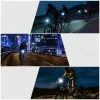 Rockbros RHL950 predné svetlo na bicykel, 950 lm, vymeniteľná batéria, čierne thumbnail