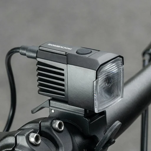 Rockbros RHL1600 predné svetlo na bicykel s externým napájaním, 1600 lm, čierne - 4