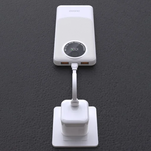 Dudao K12 10 000 mAh externá batéria, 22,5 W, čierna powerbanka - 4