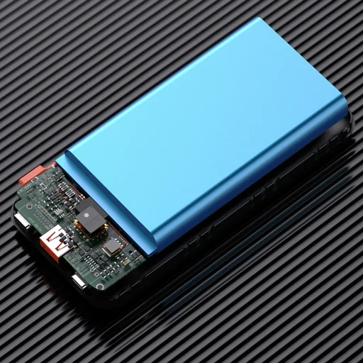 Wozinsky WFC-15B 20 000 mAh externá batéria so zabudovaným Lightning a USB-C káblom, čierna powerbanka - 6