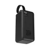 Wozinsky W8-B 50000 mAh 30 W externá batéria, 2 USB-A, USB-C, LED svietidlo, čierna powerbanka thumbnail