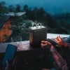 Wozinsky W8-B 100 000 mAh, 30 W externá batéria s LED svietidlom, čierna powerbanka thumbnail