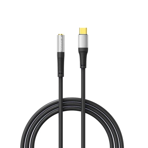 Orico AXC-02 USB-C – 3,5 mm jack audio adaptér, 50 cm, čierny - 1