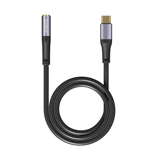 Orico AXC-02 USB-C – 3,5 mm jack audio adaptér, 50 cm, čierny - 2