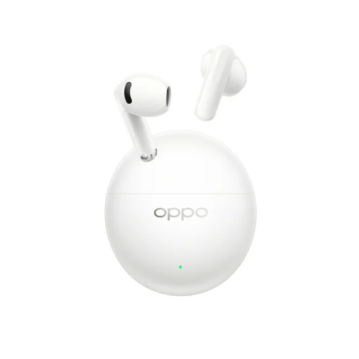 Oppo Enco Air5s vezeték nélküli, aktív zajszűrős fülhallgató, fehér - 1