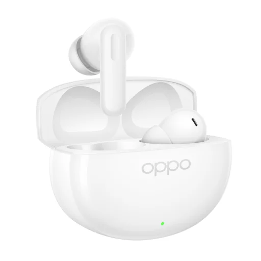 Bezdrôtové slúchadlá Oppo Enco Air5 s aktívnym potlačením hluku, biele - 1