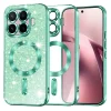Svetlozelené puzdro Techsuit Luxury Glitter MagSafe pre Xiaomi 17T thumbnail