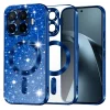Xiaomi 17T Pro tmavomodré puzdro Techsuit Luxury Glitter MagSafe thumbnail