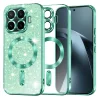 Xiaomi 17T Pro Techsuit Luxury Glitter MagSafe puzdro, svetlozelené thumbnail