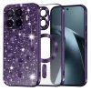 Xiaomi 17T Pro tmavofialové puzdro Techsuit Luxury Glitter MagSafe thumbnail
