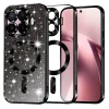 Xiaomi 17T čierne Techsuit Luxury Glitter MagSafe puzdro thumbnail
