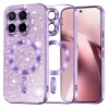 Svetlofialové puzdro Techsuit Luxury Glitter MagSafe pre Xiaomi 17T thumbnail