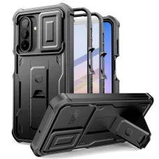 Samsung Galaxy A17 / A18 4G / 5G ochranné puzdro Tech-Protect Kevlar Cam+ sada 2 kusov, čierne