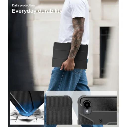 Samsung Galaxy Tab S12+ Plus 12,6-palcový (X840 / X846B) puzdro Spigen Rugged Armor Pro – matná čierna - 13